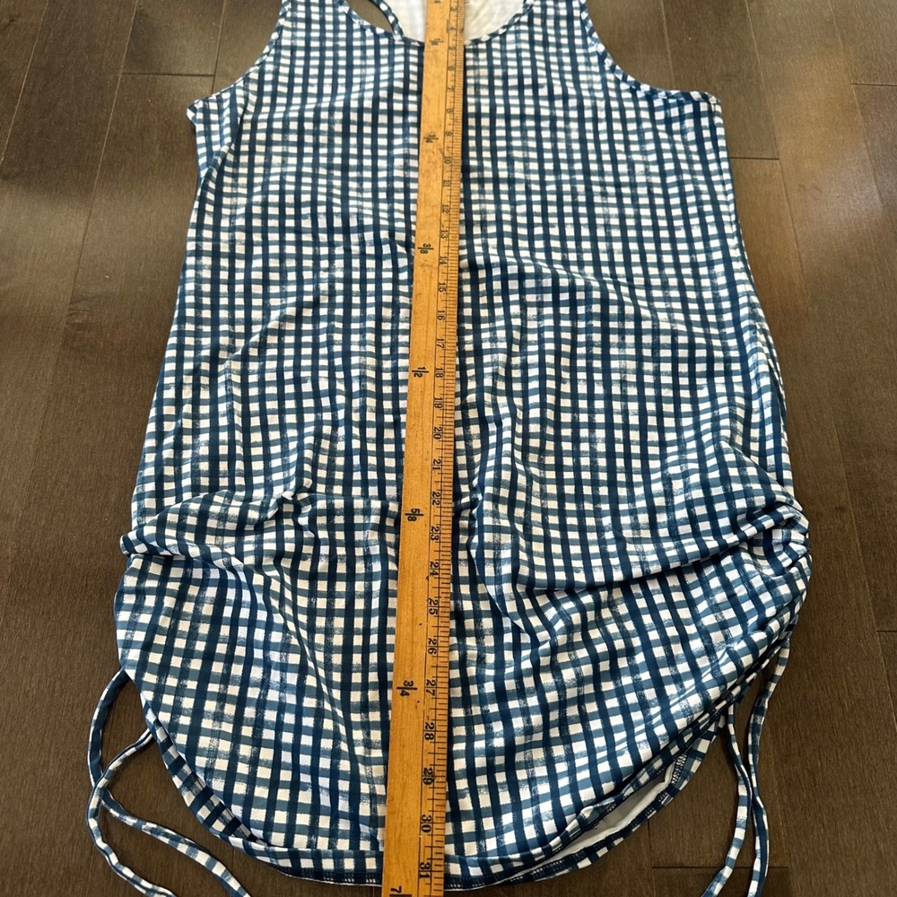 Southern Tide Womens Gingham Kinsley Performance Dress Preppy Coastal Active M - Picture 4 of 7